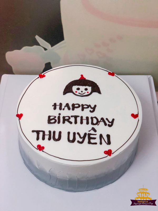 Bánh sinh nhật mini Hàn Quốc Dễ Thương - Thu Hường Bakery