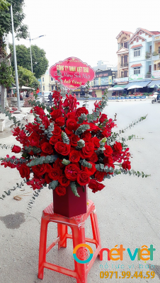 Hộp hoa hồng đỏ