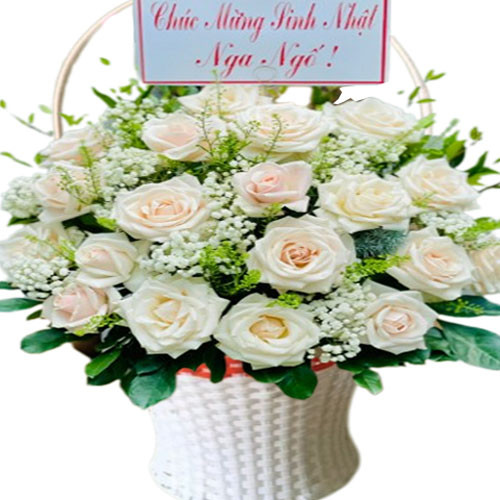 Giỏ Hoa Tươi "Phố Đông" - Shop Hoa Quận 1