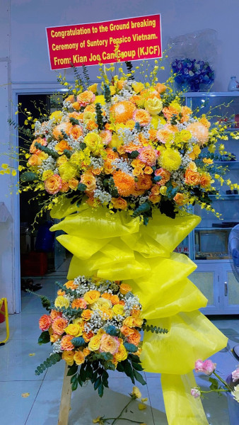 Kệ hoa khai trương 2 tầng (124)