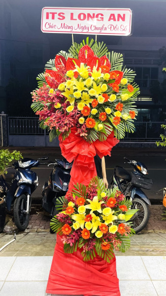 Kệ hoa khai trương 2 tầng (98)