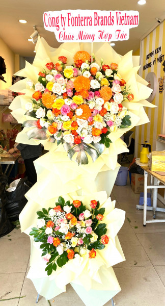 Kệ hoa khai trương 2 tầng (6)