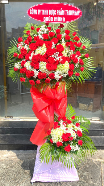 Kệ hoa khai trương 2 tầng (105)