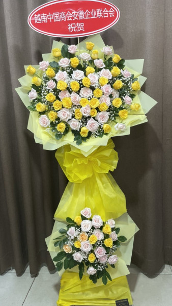 Kệ hoa khai trương 2 tầng (117)