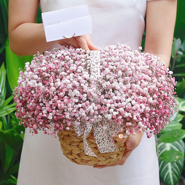 giỏ hoa chúc mừng khai trương ở U Minh Cà Mau