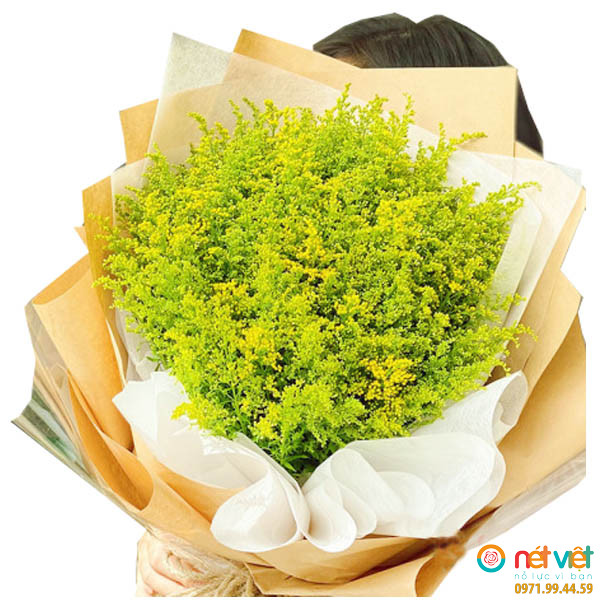Bó hoa Hoa vàng anh khiến con người ta quên hết mọi ưu tư phiền não, luôn lạc quan vui vẻ