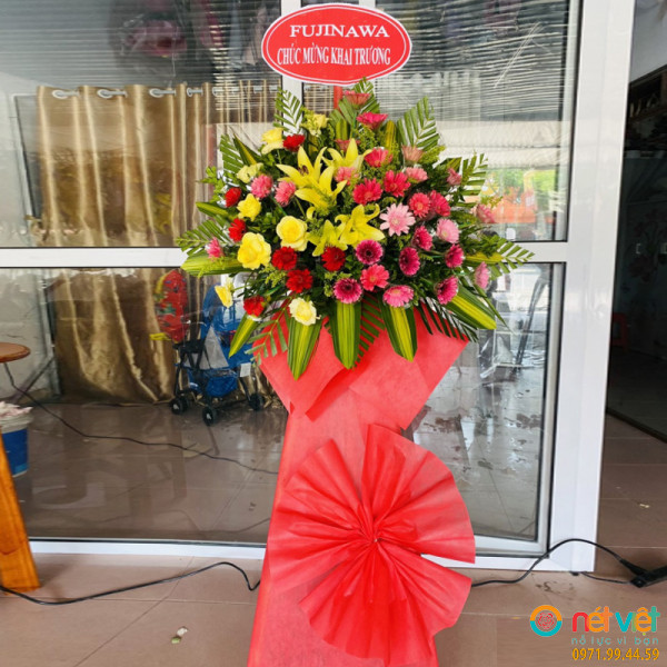 những lẵng hoa đẹp ở Thái Hòa Nghệ An