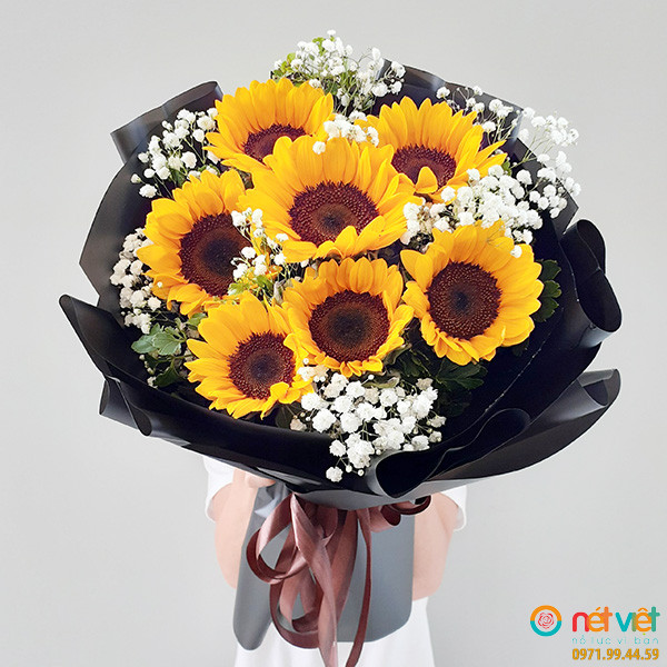 Bó hoa chúc mừng HCM