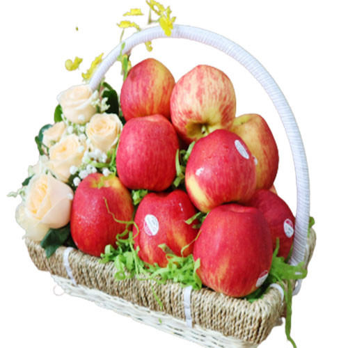 Giỏ trái cây tặng chúc mừng tân gia mang đến sức sống mới, gia đình mới