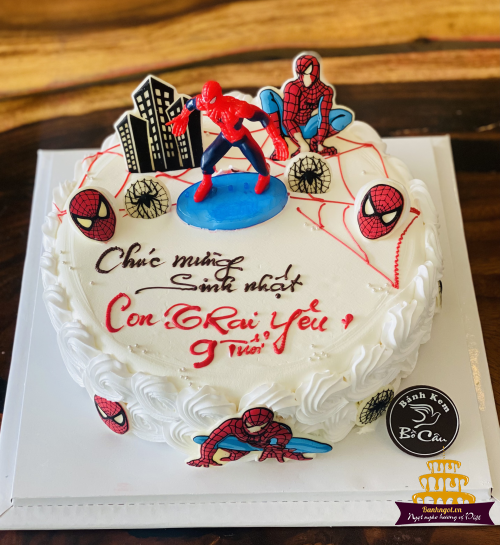 BÁNH SINH NHẬT SPIDER MAN – Uyen's Cake