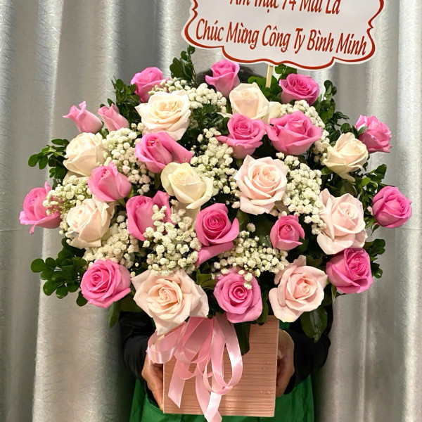Giỏ hoa đẹp (4)