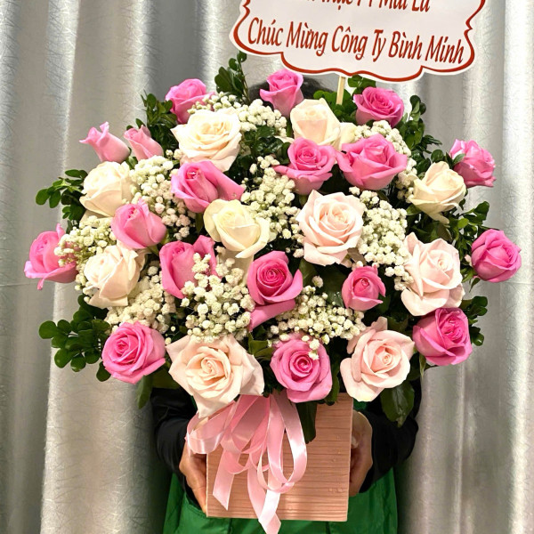 Giỏ hoa đẹp (2)