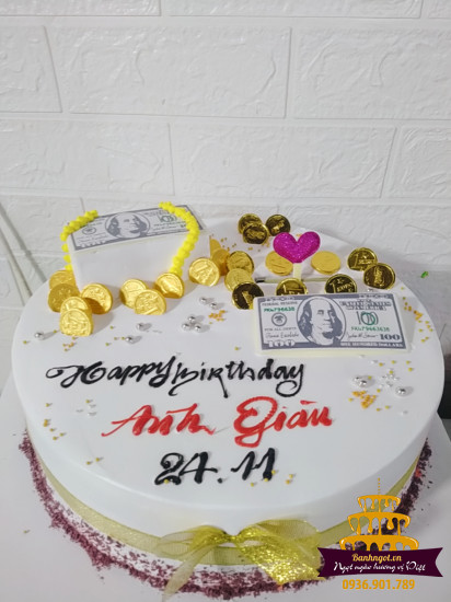 Mẫu bánh sinh nhật giá 100k siêu dễ thương, bánh kem gato sinh nhật giá chỉ  từ 100k