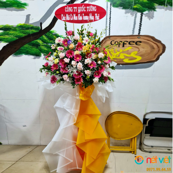 hoa đẹp chúc mừng 22 12 ở Tp Cà Mau tỉnh Cà Mau
