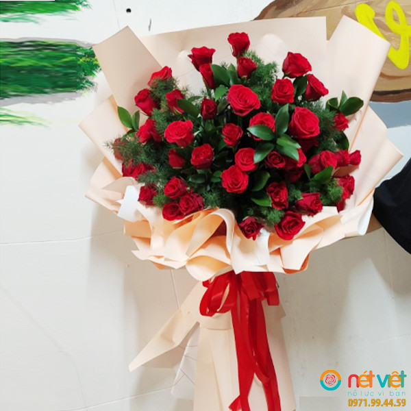 bó hoa hồng ở Tp Cà Mau tỉnh Cà Mau