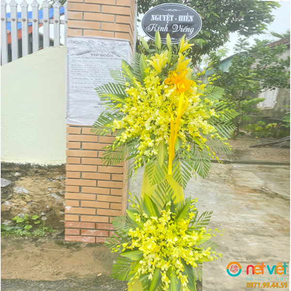 vòng hoa đám tang giá rẻ ở Hoàng Mai Nghệ An
