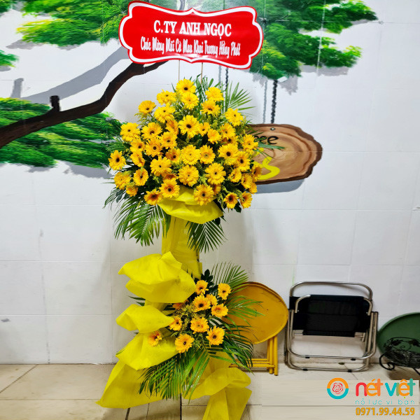 kệ hoa 2 tầng đẹp ở Tp Cà Mau tỉnh Cà Mau