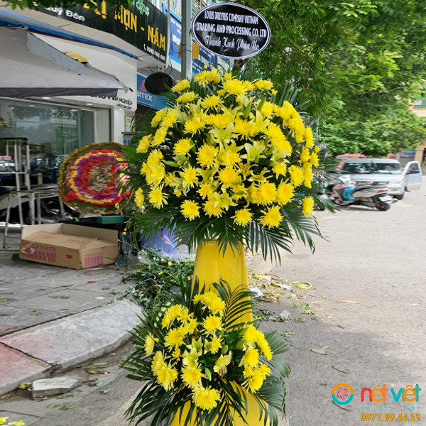 hoa đám tang ở Tp Uông Bí Quảng Ninh