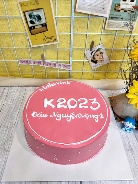 BÁNH KEM SINH NHẬT ĐƠN GIẢN GỬI GẮM NHỮNG ĐIỀU MAY MẮN VÀ TỐT ĐẸP NHẤT