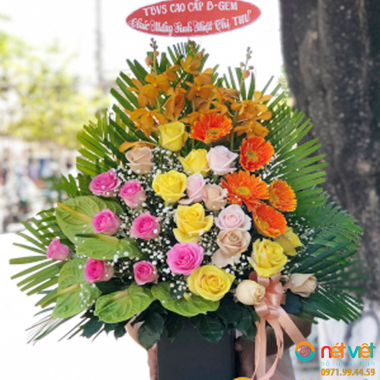 Hoa tươi Phan Rang] Shop Hoa Ninh Thuận - Giỏ hoa chúc mừng tươi ...