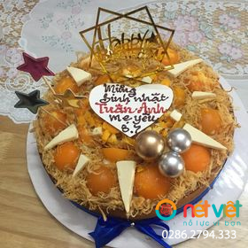 BÁNH SINH NHẬT BÔNG LAN TRỨNG MUỐI