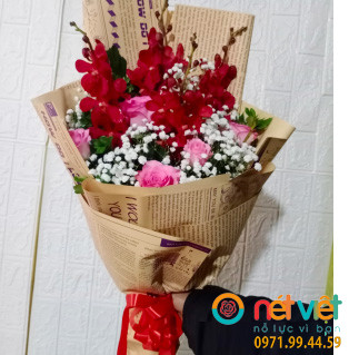 giỏ hoa tặng mẹ ở Vĩnh Phúc