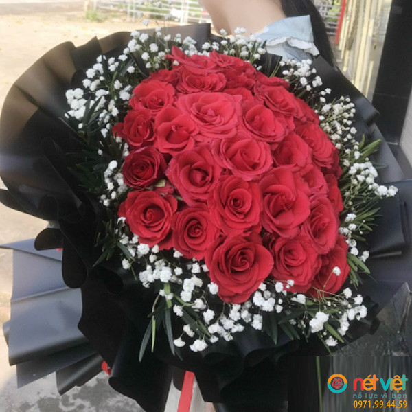hoa bó chúc mừng ở Hà Giang
