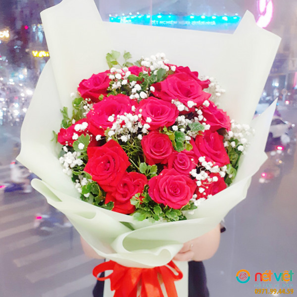 Cửa hàng hoa tươi quận Bình Thạnh, Hoa hồng đỏ - trong em