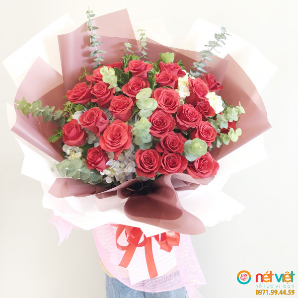 Shop hoa tươi quận Bình Thạnh, tìn yêu nồng cháy