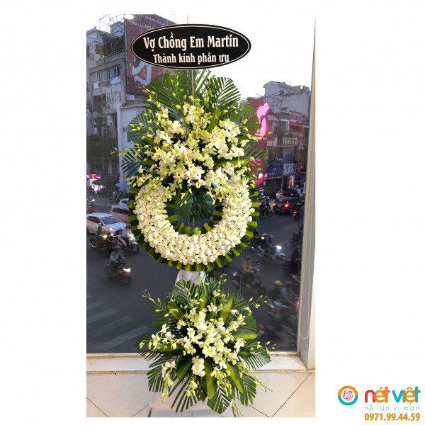 Shop hoa quận Bình Thạnh - Kệ hoa chia buồn Bình Thạnh