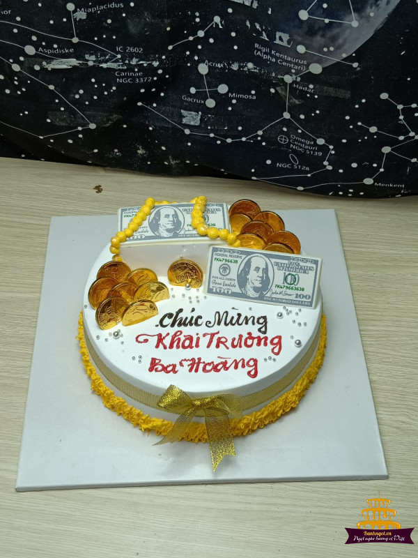 Bánh sinh nhật tặng bố - Thu Hường bakery