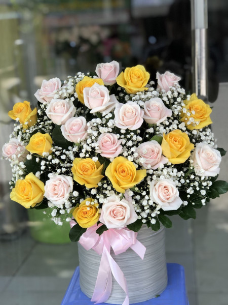 Giỏ hoa hướng dương (20)