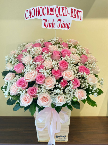 Giỏ hoa hồng đẹp (18)