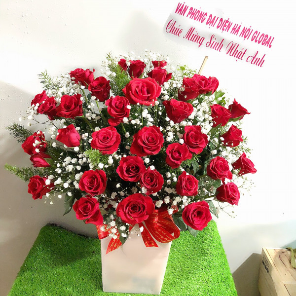 Giỏ hoa hồng đẹp (16)