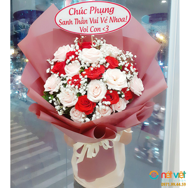 Hoa tươi thành phố Hồ Chí Minh bó hoa anh mãi yêu em