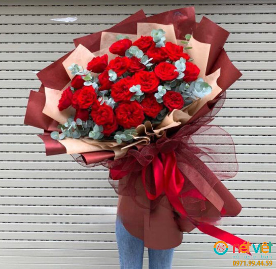 Shop hoa tươi Thành Phố Hồ Chí Minh bó hoa hồng đỏ tình cuối