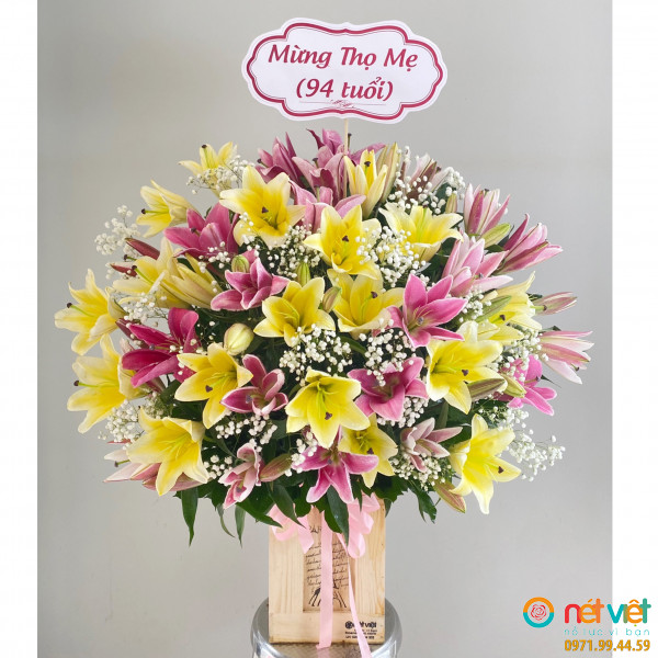 Tìm hoa chúc mừng sinh nhật